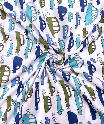 kids print cotton fabric